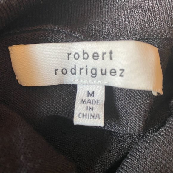 Robert Rodriguez Black Color Block Sleeveless Asymmetrical Top - Picture 5 of 5